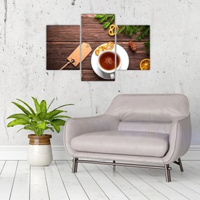 Tablou - ceașca cu decorații (90x60 cm)