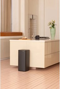 Coș de gunoi gri închis cu senzori de atingere din oțel 30 l Bo Touch – Brabantia