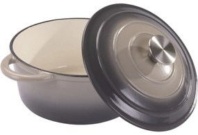 Oală din fontă Lamart LT1301 Iron 22 cm, 2,7 l, 2,7 l