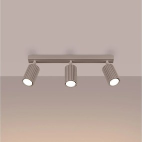 Brilagi - Spot LED CRESTO, 3x GU10, 10W, 230V, taupe