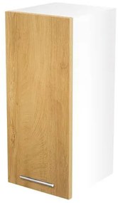 Dulap superior de bucătărie Verlene (Lemn natural + Alb). 1048684