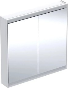 Dulap cu oglinda Geberit One ComfortLight 90 cm alb