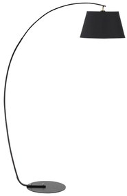 HomCom lampa arcuita de podea abajur metal, 100x43x177 cm | AOSOM RO