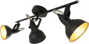 Spot 3x E14, 40W, 230V, negru