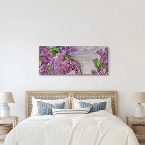 Tablou - Flori de liliac (120x50 cm)