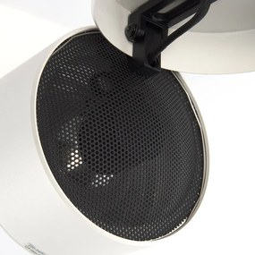 Spotlight modern alb rotund reglabil - Go Nine