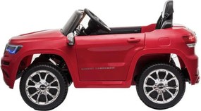 Masinuta Electrica cu acumulator pentru copii NOVOKIDS™ Jeep Grand Cherokee, Roti din Cauciuc EVA, Max 30 kg ,Usi cu deschidere ,Baterie12V ,2 Viteze