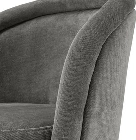 Set de 2 scaune design LUX Chloe, gri 114528 HZ