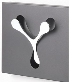 Cuier de perete Tomasucci New Bin, negru