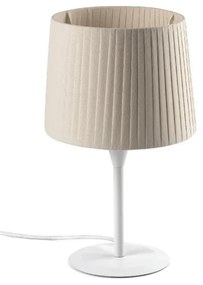 Veioza / Lampa de masa moderna design elegant SAMBA mini alb/bej 64316-35