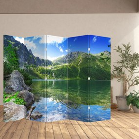 Paravan - Lac în munții Tatra (210x170 cm)