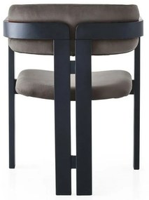 Scaun de sufragerie CO  Anthracite and Black