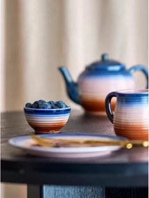 Boluri mici albastre/portocalii 4 buc. din ceramică 110 ml Tatum – Bloomingville