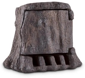 Power Treesoclu cu 4 prize, cablu de 5 m, trunchi de copac