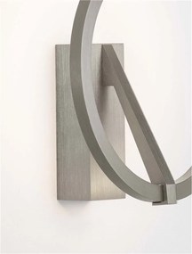 Aplica LED de perete design minimalist TILIA nickel
