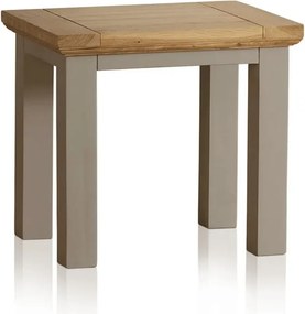 Scaun lemn masiv gri Ives Personalizabilă, 48 × 38 × 43 cm