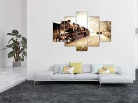 Tablou - Locomotiva istorică (150x105 cm)