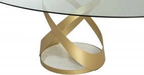 Masa ovala eleganta design LUX Capri 220x120cm