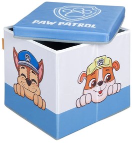 Organizator de jucării pentru copii din material textil 30x30x30 cm Paw Patrol – Roba