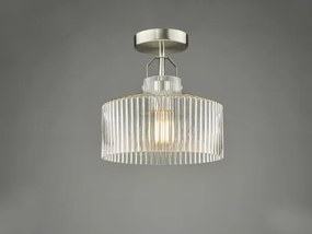 Där Lighting LEN4846 - Lustră aplicată LENKA 1xE27/60W/230V crom mat