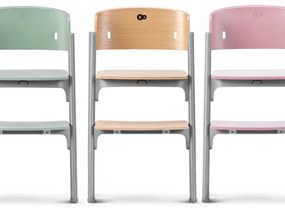 Scaun de masă pentru copii KINDERKRAFT SELECT 3 în 1 LIVY Premium oak