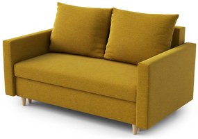 Canapea două locuri Louis (muștar). 1065643