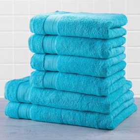 Set prosoape frotir MEXICO albastru deschis, 6 buc