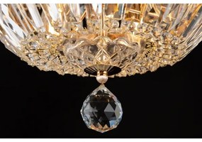 Plafonieră Maytoni DIA100-CL-12-G BASFOR 12xE14/60W/230V auriu