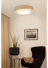 Brilagi - Lampă LED dimabilă DOVER SHINE LED/24W/230V gri/crem + telecomandă