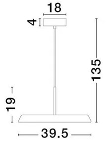 Lustra/Pendul LED design decorativ OPHELIA