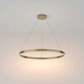 Lustra LED suspendata design modern Rim alama 80cm, 3000K