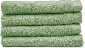 Prosoape verzi 4 buc. din bumbac cu uscare rapidă/din frotir 30x30 cm Quick Dry – Catherine Lansfield