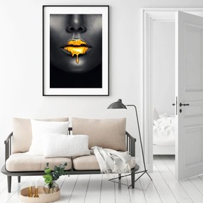 Poster - Buze de femeie (A4)