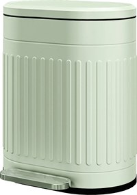 HOMCOM Coș de gunoi 20L cu pedală și capac coș interior detașabil funcție Soft-Close 36,5 x 31,2 x 45 cm, Grün | Aosom Romania