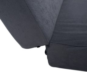 Saltea pliabilă, spumă, 65x180, gri, LEVI 65