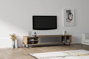 Comoda TV Eray Walnut-Antracit