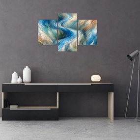 Tablou - Curent abstract (90x60 cm)