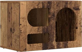 vidaXL Cabinet TV Lemn vechi 60 x 35 x 40 cm Lemn compozit