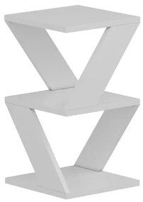 Măsuță laterală ALBENI 50x30 cm alb