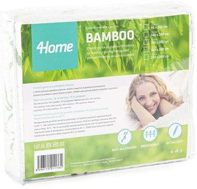 Protecție saltea 4Home Bamboo cu elastic, 180 x 200 cm, 180 x 200 cm