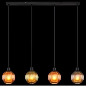Lustră pe cablu Globo 15638-4 ZUMBA 4xE27/25W/230V