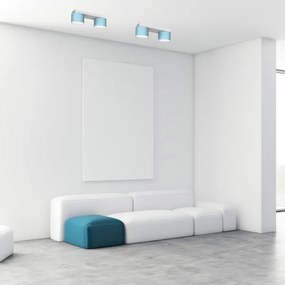 Plafonieră DIXIE 2xGX53/11W/230V albastră