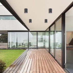 Spot de exterior ZOMBOR 1xGU10/35W/230V rotund IP54 Rabalux 7819