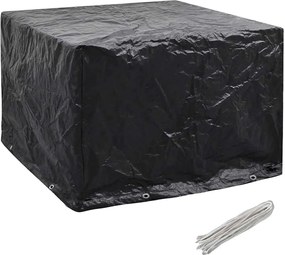 vidaXL Husă mobilier grădină, 8 ocheți, 122 x 112 x 98 cm