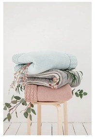 Covoraș de joacă din bumbac Kindsgut Mat, 70 x 90 cm, roz