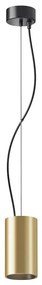 Pendul LED iluminat design tehnic Efir D-7,5cm 15W auriu