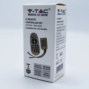 Controller 24 taste banda led RGB 12/24V 6A V-TAC