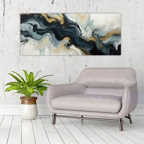 Tablou - Desen marmorat (120x50 cm)