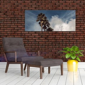 Tablou - Drama cu palmieri (120x50 cm)