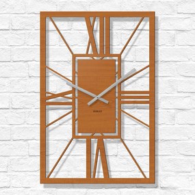 DUBLEZ | Ceasuri romane din lemn - Arch Deco